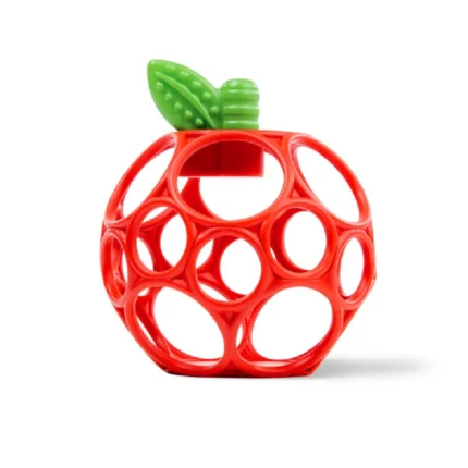 Oball Hold My Own Easy Grasp Teether Toy Apple