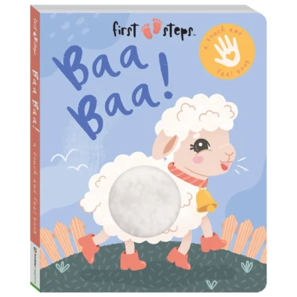 First Steps Baa Baa! Touch And Feel Board Book