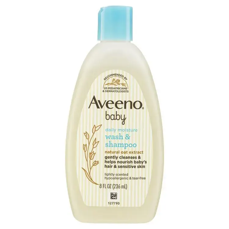 Aveeno Baby Daily Moisture Lightly Scented Wash & Shampoo 236mL