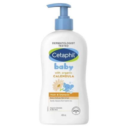 Cetaphil Baby Calendula Wash & Shampoo 400ml