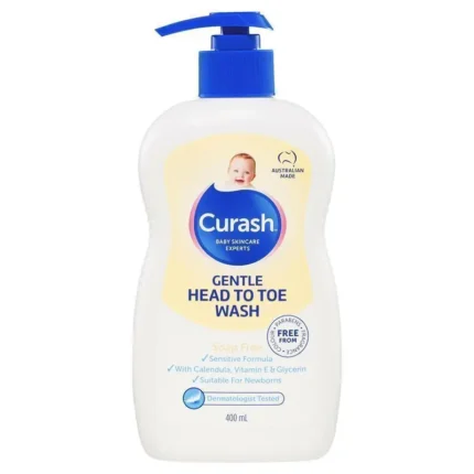 Curash Gentle Head To Toe Wash 400ml 1