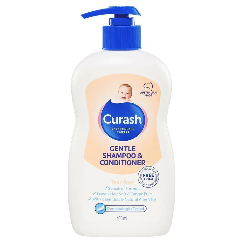 Curash Gentle Shampoo & Conditioner 400ml 1