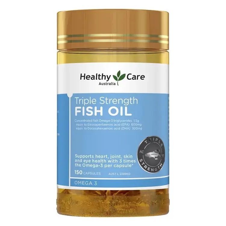 Healthy Care Triple Strength Fish Oil 150 Capsules