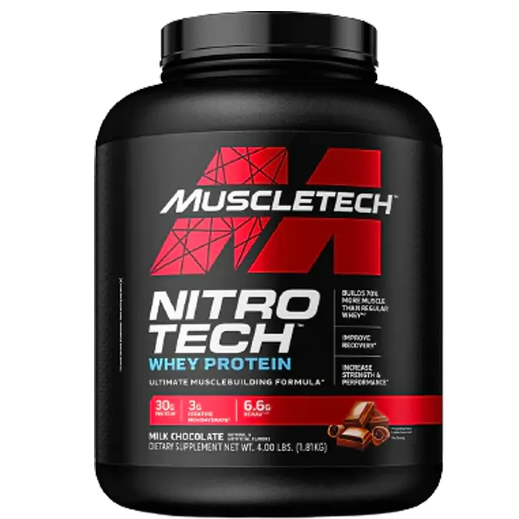 Nitro-Tech Performance Series by MuscleTech 1.5lbs Vanilla Cream