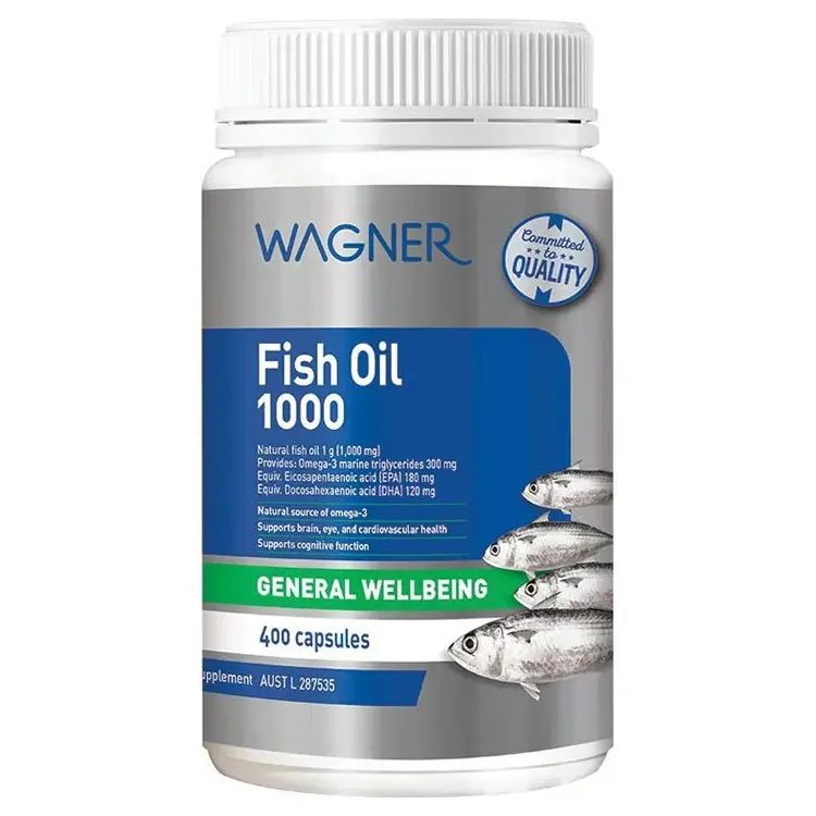 Wagner Fish Oil 1000 400 Capsules
