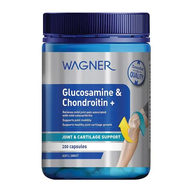 Wagner Glucosamine & Chondroitin + 200 Capsules