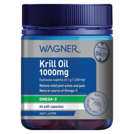 Wagner Krill Oil 1000mg 60 Capsules