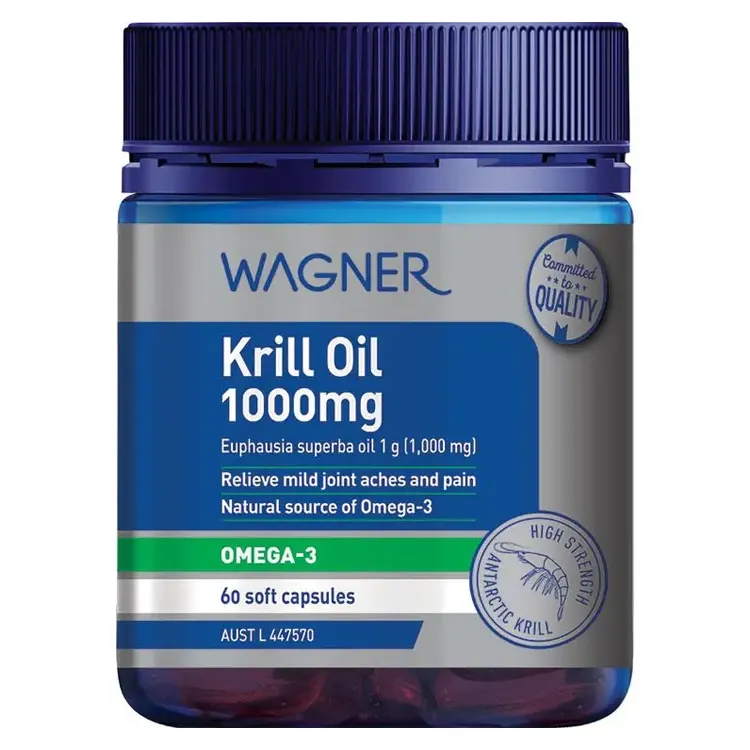 Wagner Krill Oil 1000mg 60 Capsules